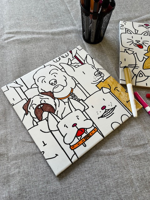 Oh My Dog Porcelain Tile