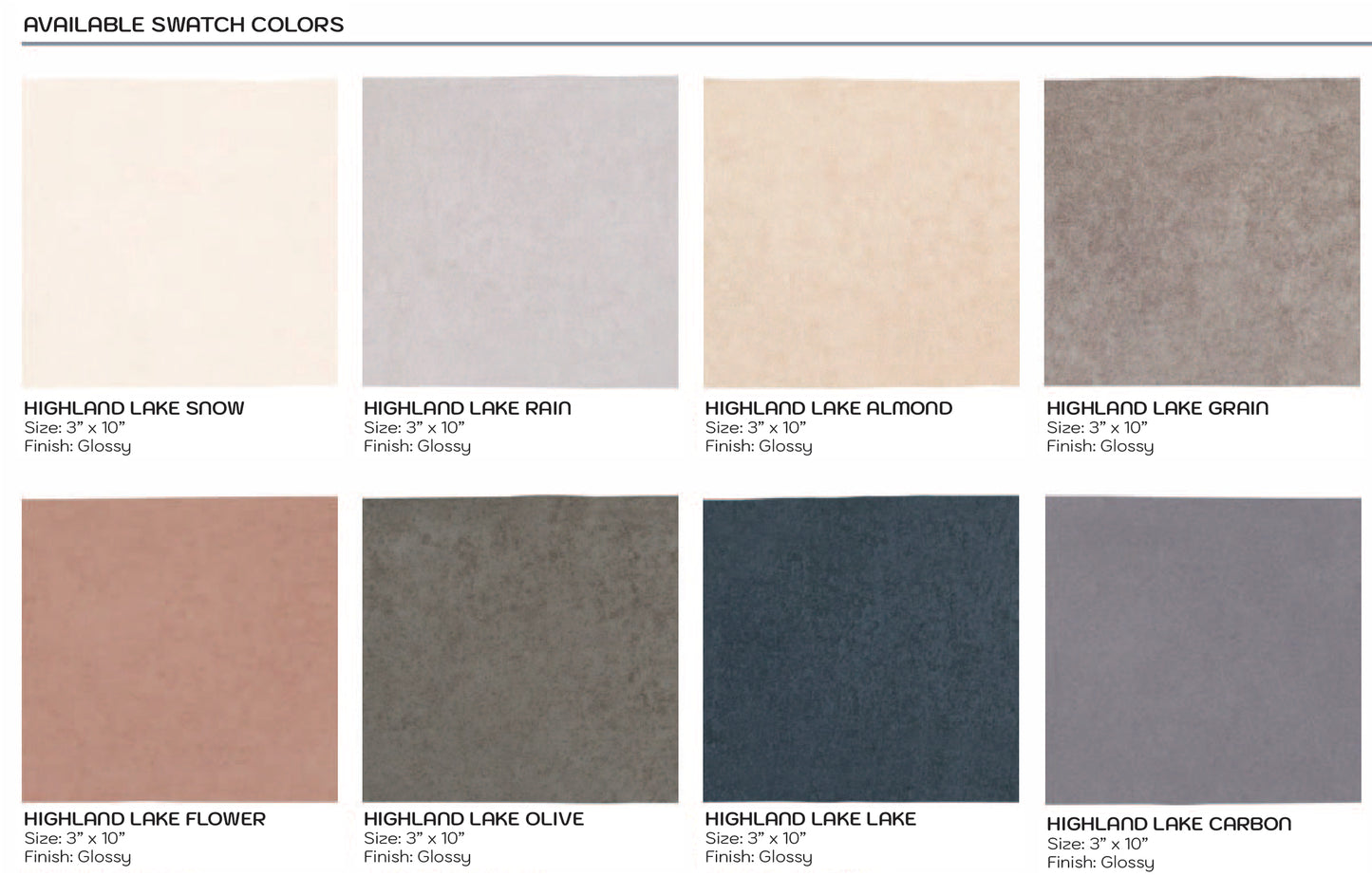 Highland Lake Porcelain Tile