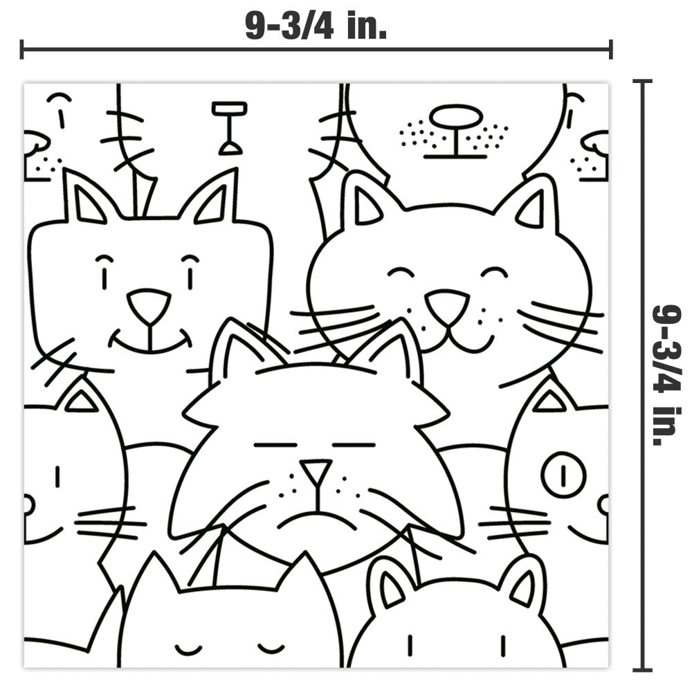 Oh My Cat Porcelain Tile