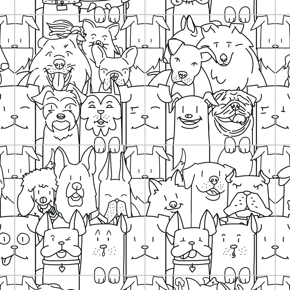 Oh My Dog Porcelain Tile
