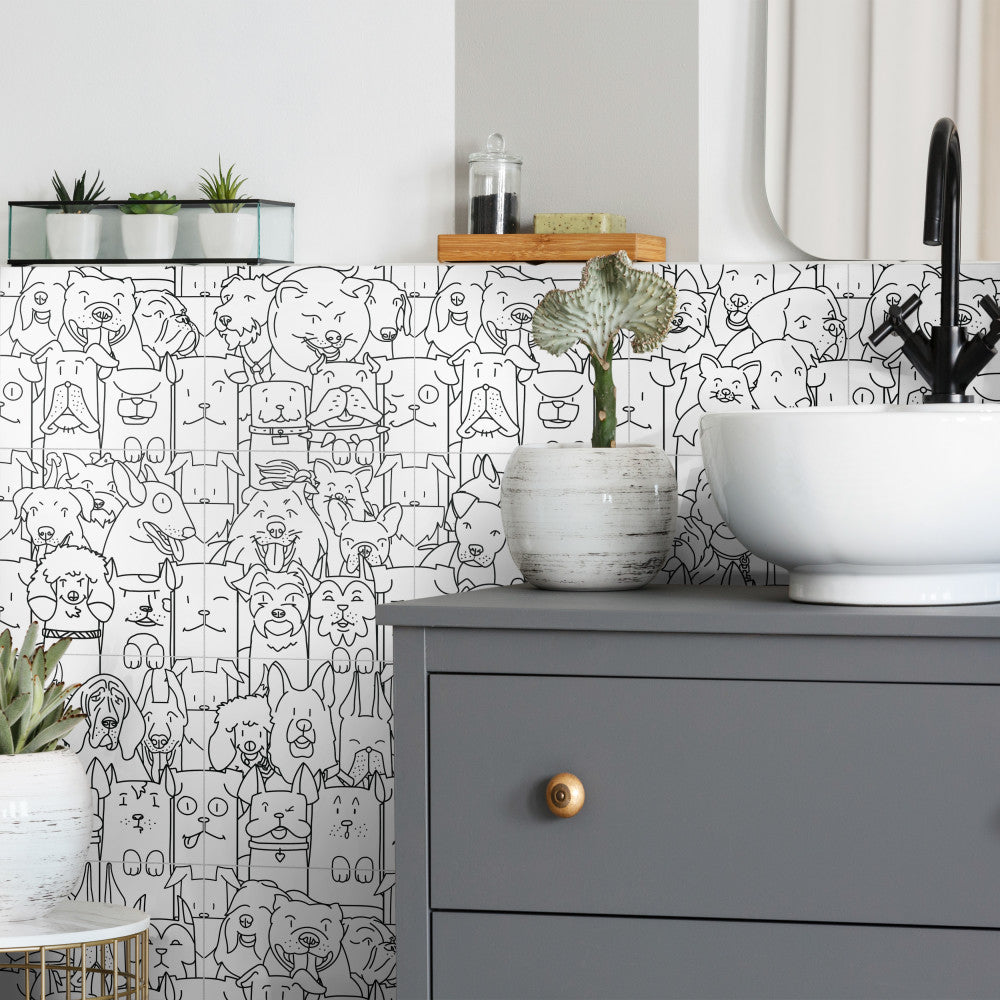 Oh My Dog Porcelain Tile